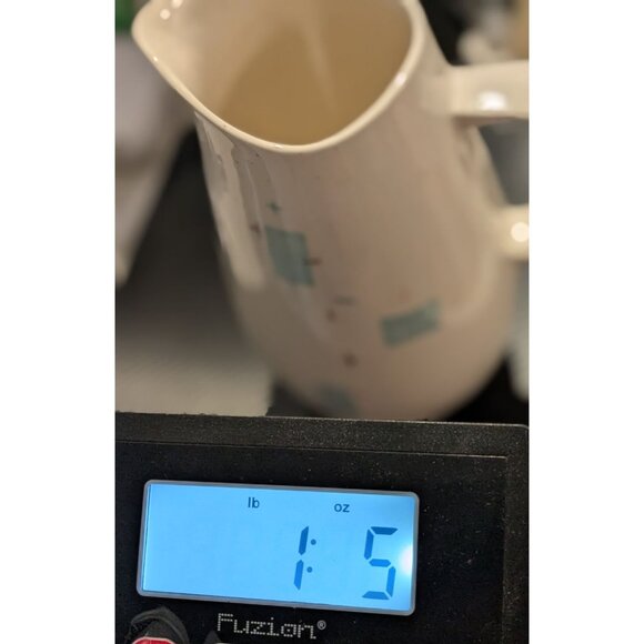 Mid-Century Vernons "Heavenly Days" Ceramic Pitcher juice - Picture 8 of 12